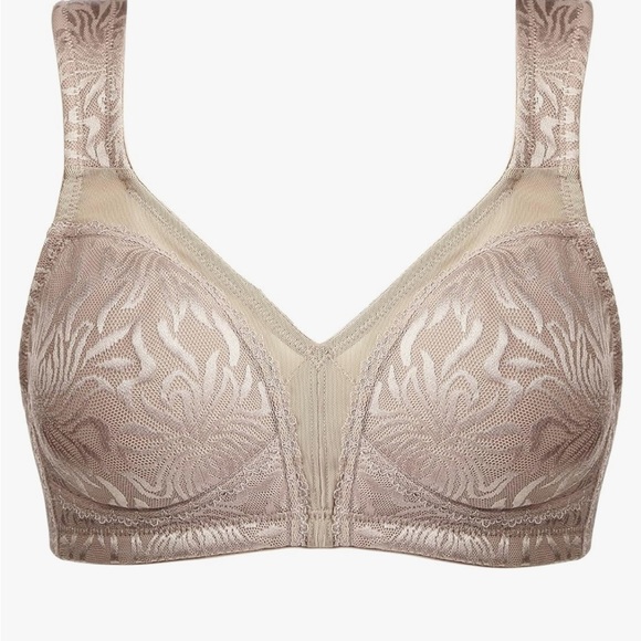 Cream Full Coverage Minimizer Bras -bundle 2 - Picture 1 of 4